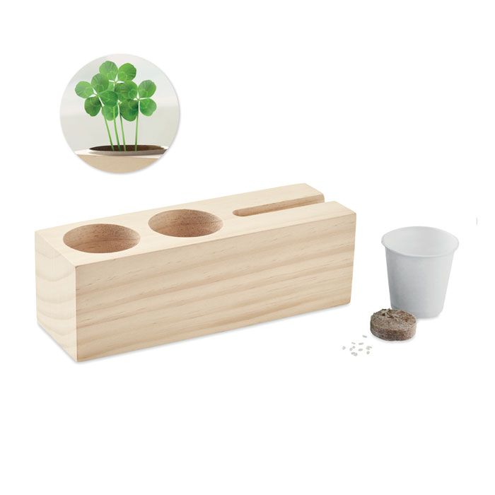 Support de bureau avec graines - image 4